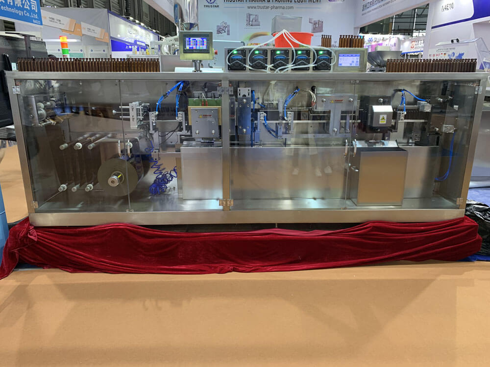 Plastik ampul pembentukan dan mesin pengedap